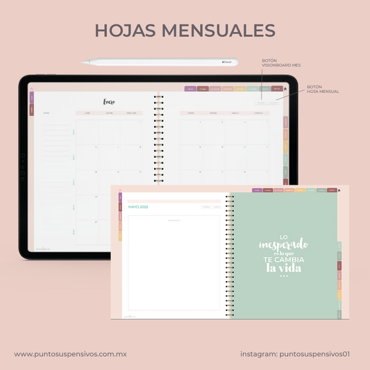 Agenda Digital Boho