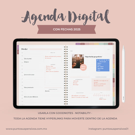 Agenda Digital Boho