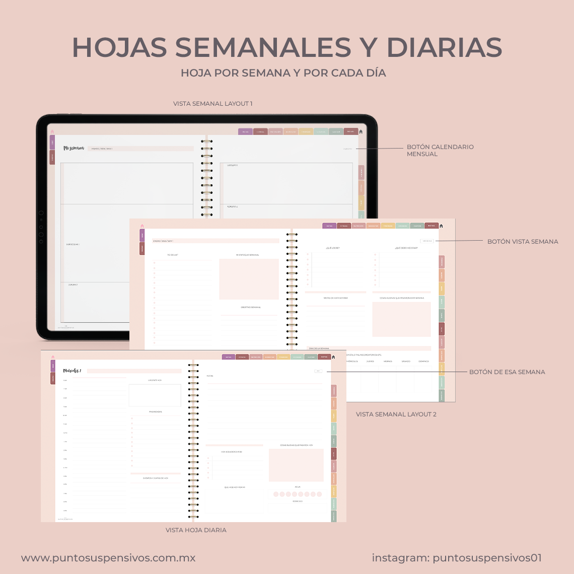 Agenda Digital Boho