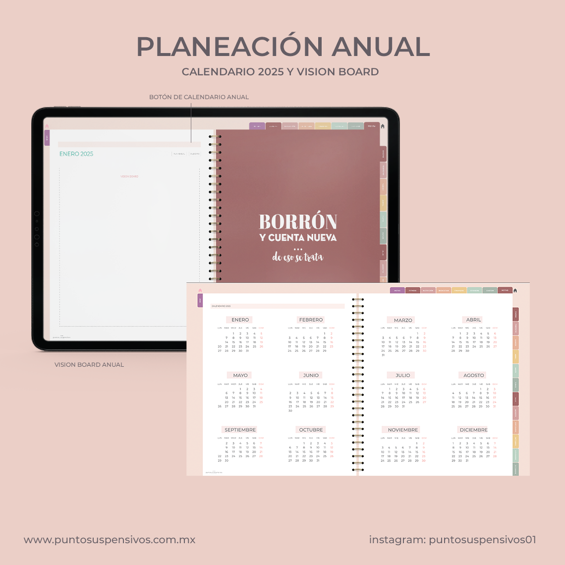 Agenda Digital Boho