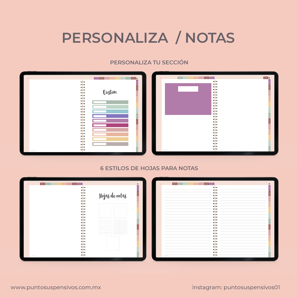 Agenda Digital Boho