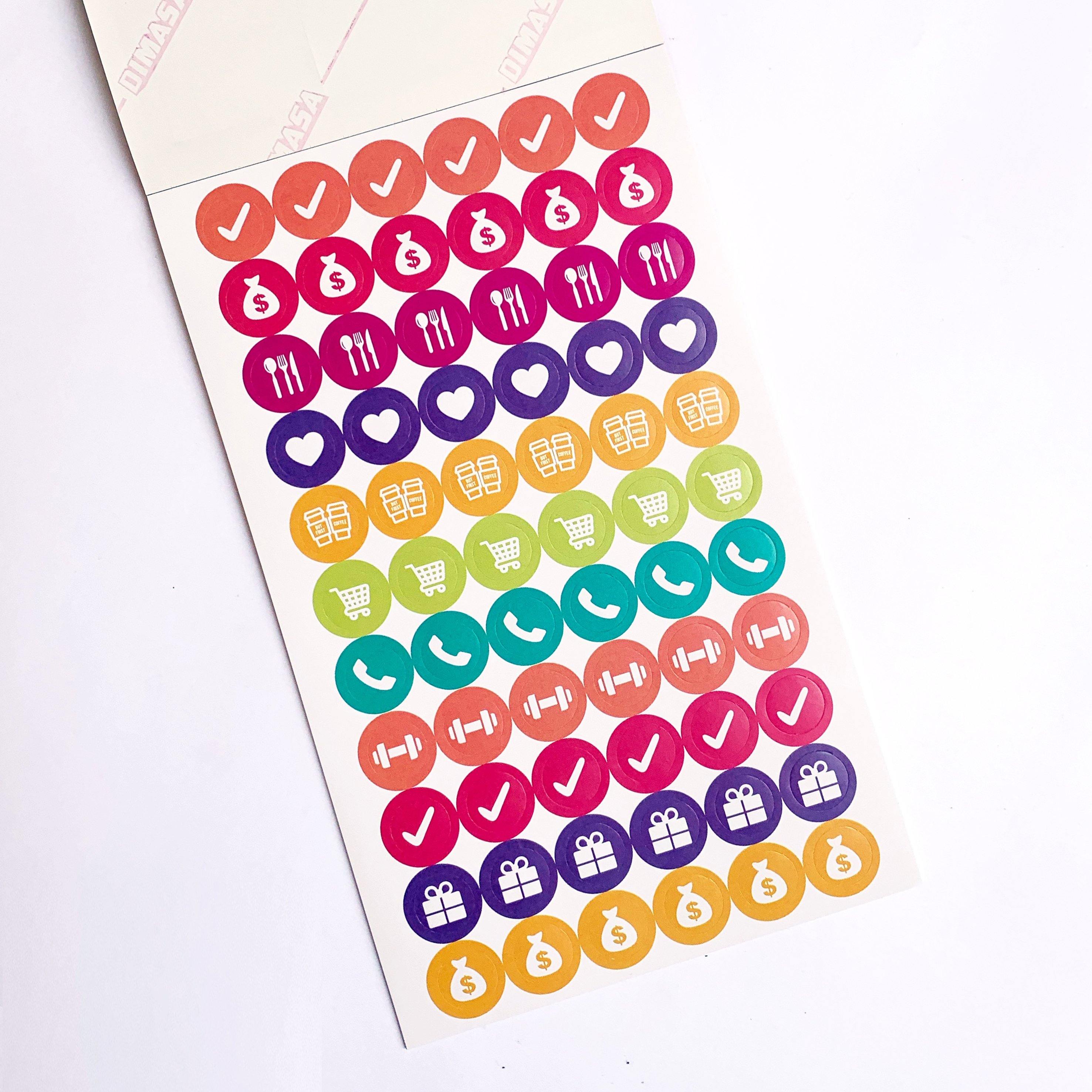 Lista Sticker Rosa Block de Stickers Rosa – Puntos Suspensivos
