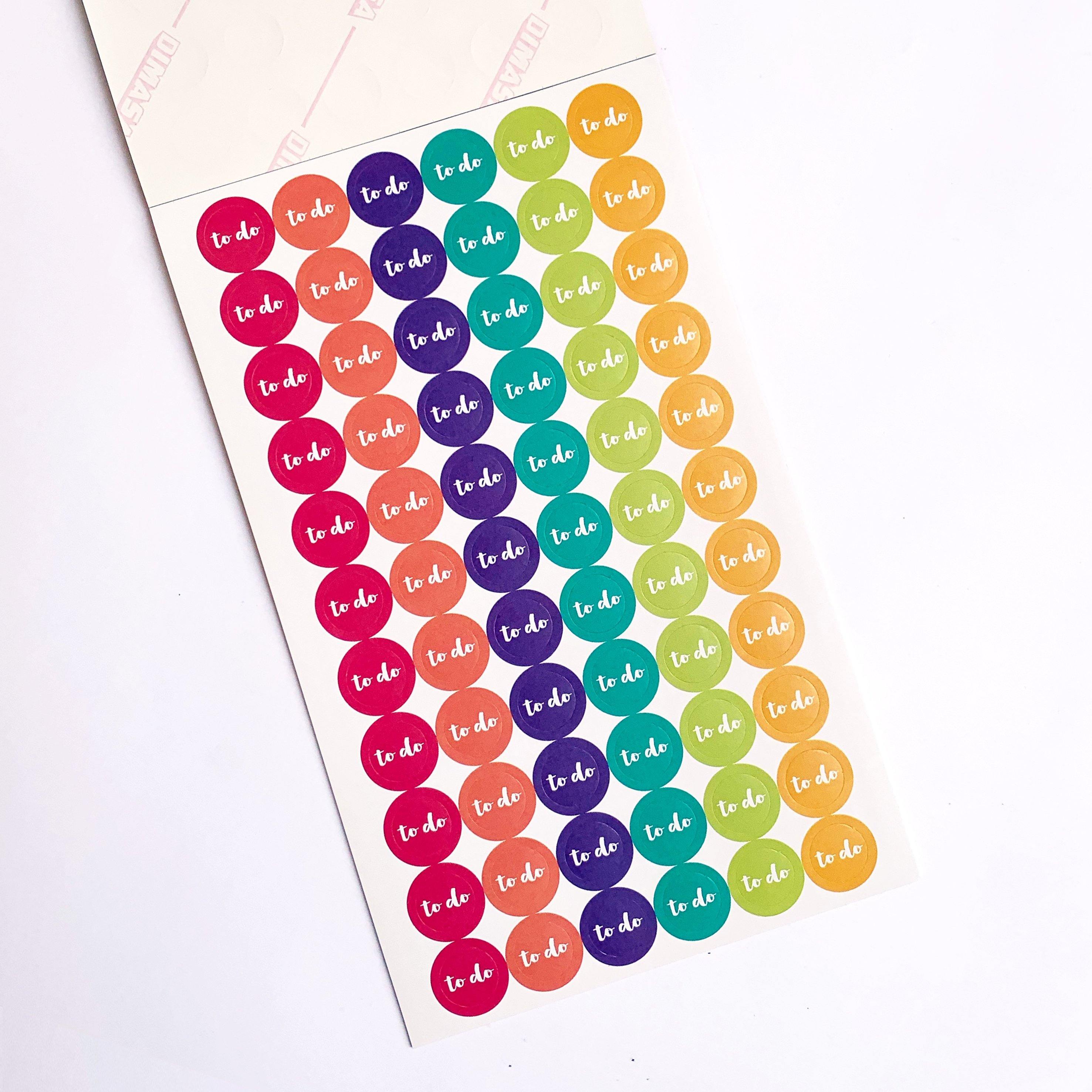 Lista Sticker Rosa Block de Stickers Rosa – Puntos Suspensivos